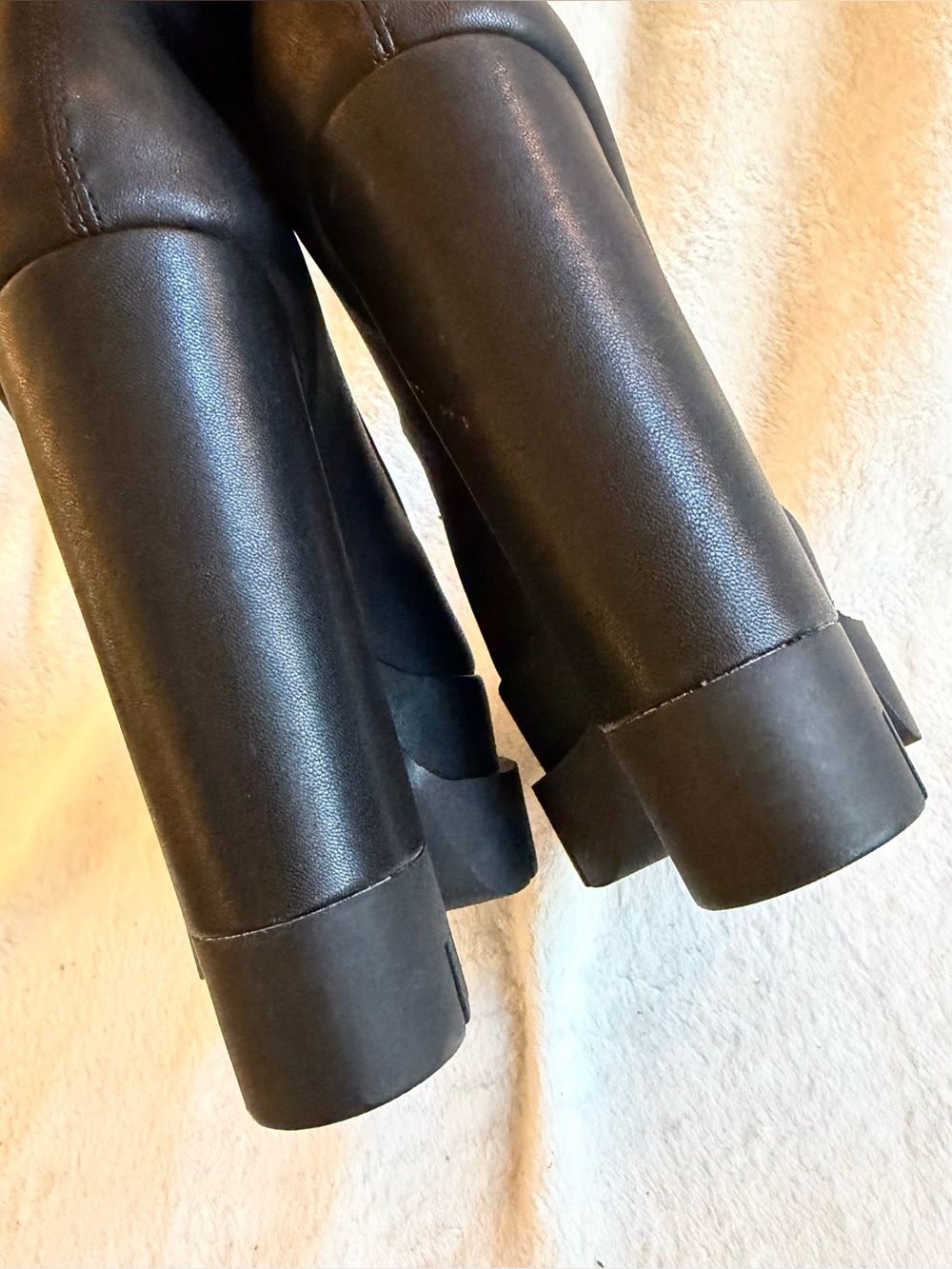 Steve Madden MARA Lug Sole Knee High Platform Boots Size 8 EUC - Picture 6 of 10